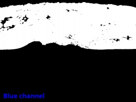 Texture coordinates along the Z axis are remapped between 0 and 1 in the Blue channel.