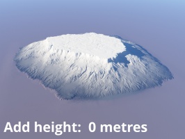 Add height = 0 metres.