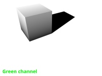 Repeat checked.  The texture coordinates along the Y axis are remapped between 0 and 1 in the Green channel.