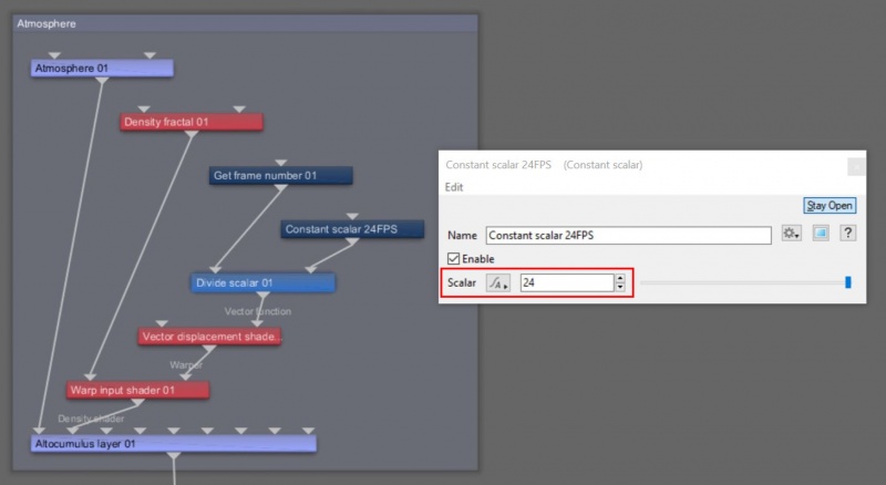 Node Network view - Step 03.