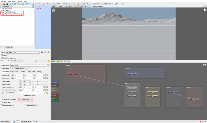 Two new nodes added to project.